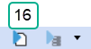 16. Open Data Explorer or Run is an arrow with a file icon, flat designed style. 
